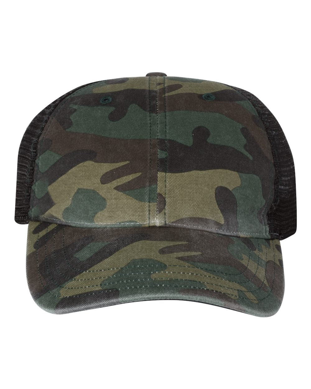 Richardson - Garment Washed Printed Trucker Cap - 111P SKU#RGWPT111P